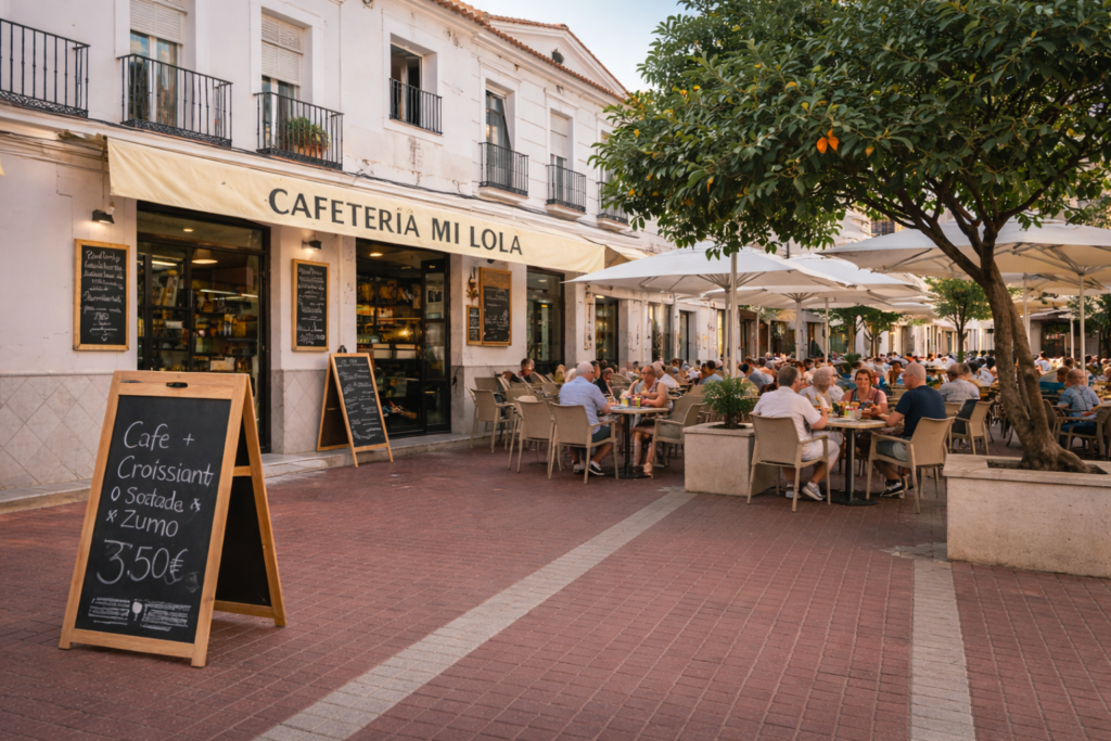 cafeteria en sanlúcar Mi Lola
